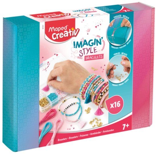 Maped Office Maped Creativ Armbandjesset Imagin'Style 16-delig