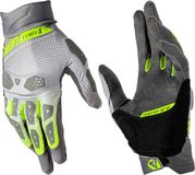 Leatt ADV X-Flow 5.5 Kort Hi-Viz Groen Grijs Handschoenen - Maat XL