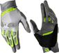 Leatt ADV X-Flow 5.5 Kort Hi-Viz Groen Grijs Handschoenen - Maat XL