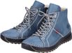 Rieker dames veterboots enkellaars 71510-14 blauw