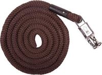 HKM Halstertouw -Aken- met paniekhaak bruin 180 cm