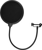 Tie Studio Pop Shield Plopscherm Diameter:150 mm Zwart