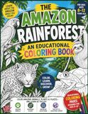 Educational Amazon Rainforest Educational Coloring Book