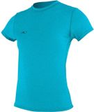 O'Neill UV-shirt voor dames met korte mouwen Hybrid Sun Turquoise XS