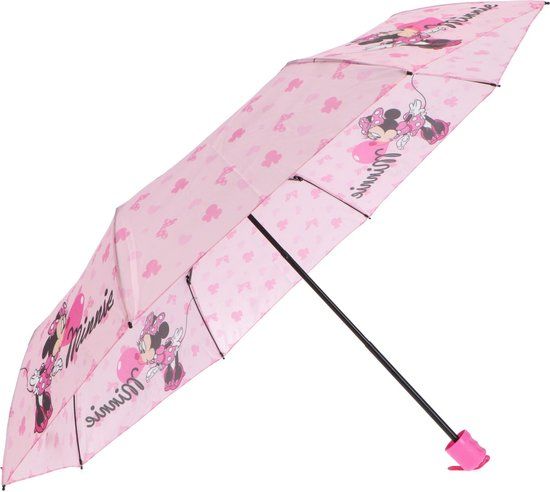 4KidsOnly Minnie Mouse Paraplu - Kinderparaplu - Metaal frame - Roze