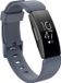 By Qubix Qubix - Compatible Fitbit bandje - Geschikt voor Fitbit Inspire 1 / HR / Ace 2 siliconen bandje met gesp - Maat: Large - Grijs