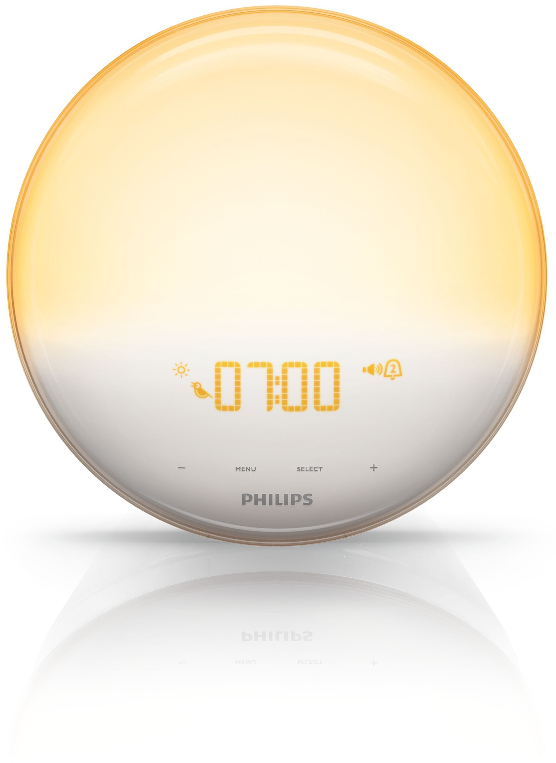 Philips Wake-up Light HF3521/01 - Zonsopgang simulatie - FM Radio - Wit
