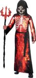 Amscan Kostuum Fire Reaper Junior Zwart/rood 6-8 Jaar 4-delig