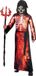Amscan Kostuum Fire Reaper Junior Zwart/rood 6-8 Jaar 4-delig