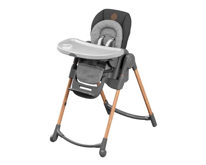 Maxi-Cosi Minla Traditional High Chair - Graphite, Wood