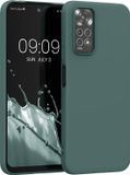 kwmobile telefoonhoesje geschikt voor Xiaomi Redmi Note 11 / Note 11S - Back cover in blauwgroen