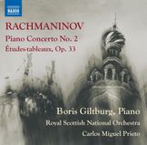 Outhere Naxos Boris Giltburg, Royal Scottish National Orchestra, Carlos Miguel Prieto - Rachmaninov: Piano Concerto No. 2 | Études-tableaux, Op. 33 (CD)
