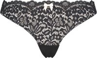 Hunkemöller Rose string r Zwart XL