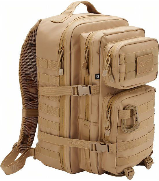 Brandit US Assault Pack Large Rugzak camel - Polyester