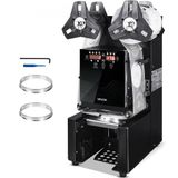 VEVOR Cup Sealing Machine, 500-650 kopjes/u, sluitmachine voor 190 mm hoge en 90/95 mm grote kopjes, elektrische Boba Tea Sealer met LCD-bedieningspaneel voor Bubble Milk Tea Coffee