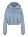 UNDER ARMOUR Sportief sweatvest 'Icon Wordmark' opaal / duifblauw