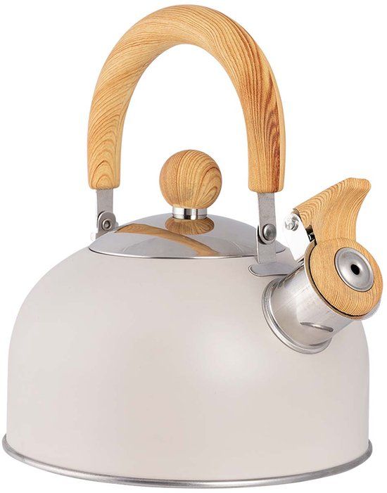Bo-Camp Urban Outdoor collection - Fluitketel - Clerkenwell - 1,2 Liter - Beige