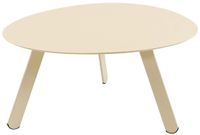 LES Tiki bijzettafeltje 74x60x35,5 cm - crème