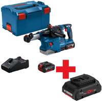 Bosch Professional GBH 18V-22 Accu Combihamer SDS+ 1,9J incl. Stofafzuiging 18V 4.0Ah in L-Boxx - 0611924003