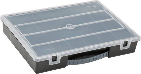 Stanley 1-92-761 - Gereedschapskist - Zwart, Transparant