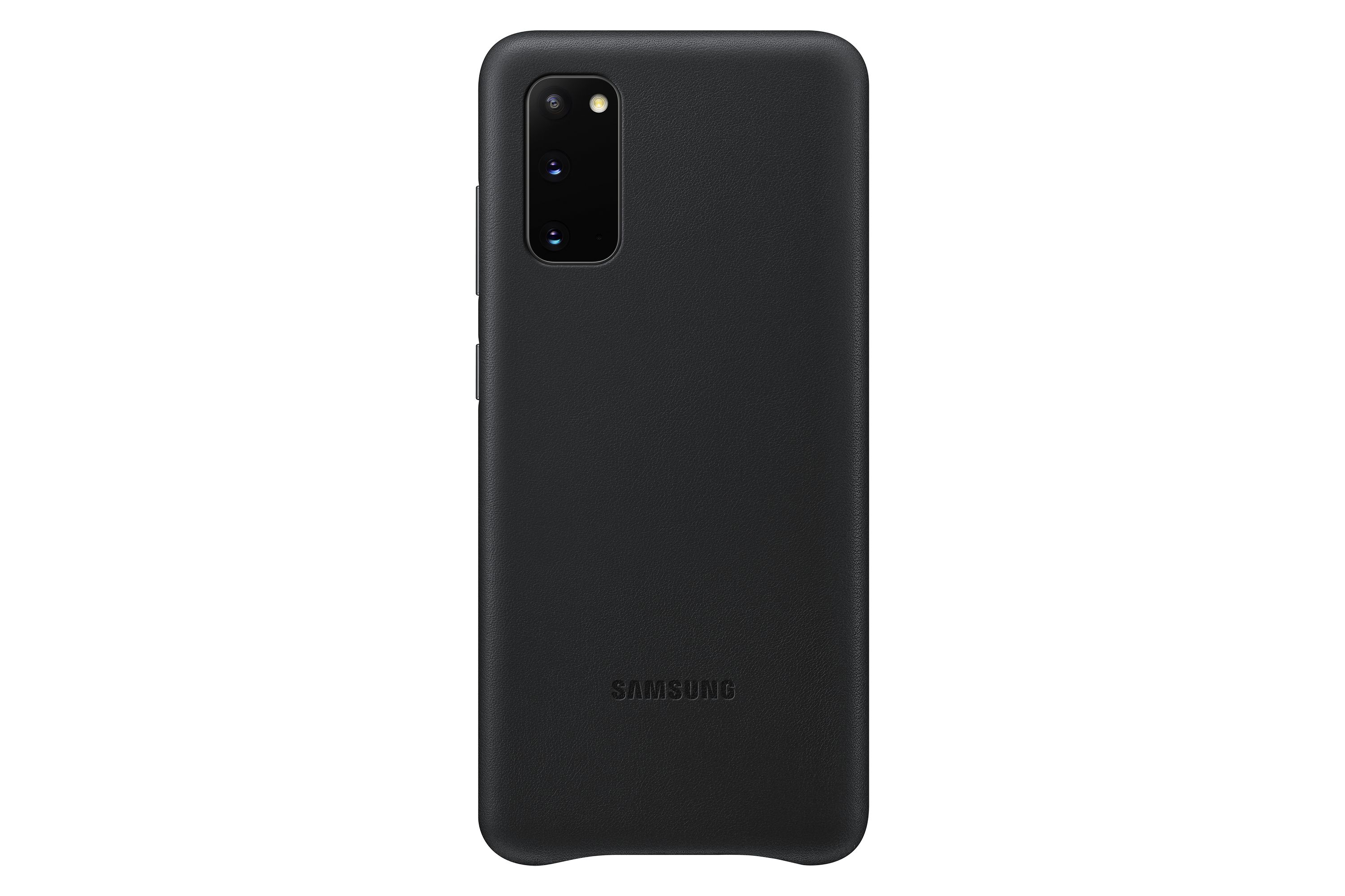 Samsung EF-VG980 Leather Cover voor Samsung Galaxy S20 Zwart