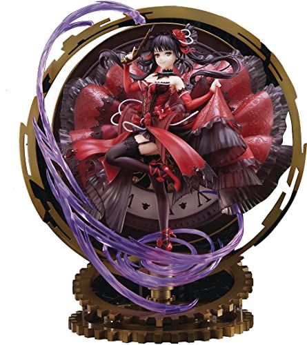 MERCHANDISING LICENCE Estream Date A Bullet Kurumi Pigeon Blood Ruby Dress 1/7 PVC Figure