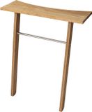 Weltevree Side Table for Dutchtub Wood | Brown | Modern | 70x65x22 cm