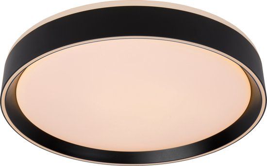 Lucide Nuria Plafondlamp - Ø 40 cm - LED 3 StepDim - Zwart