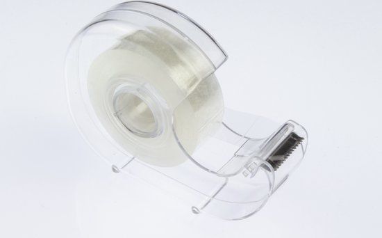 Kangaro Plakbandhouder - Transparant - Inclusief Plakband - K-50052