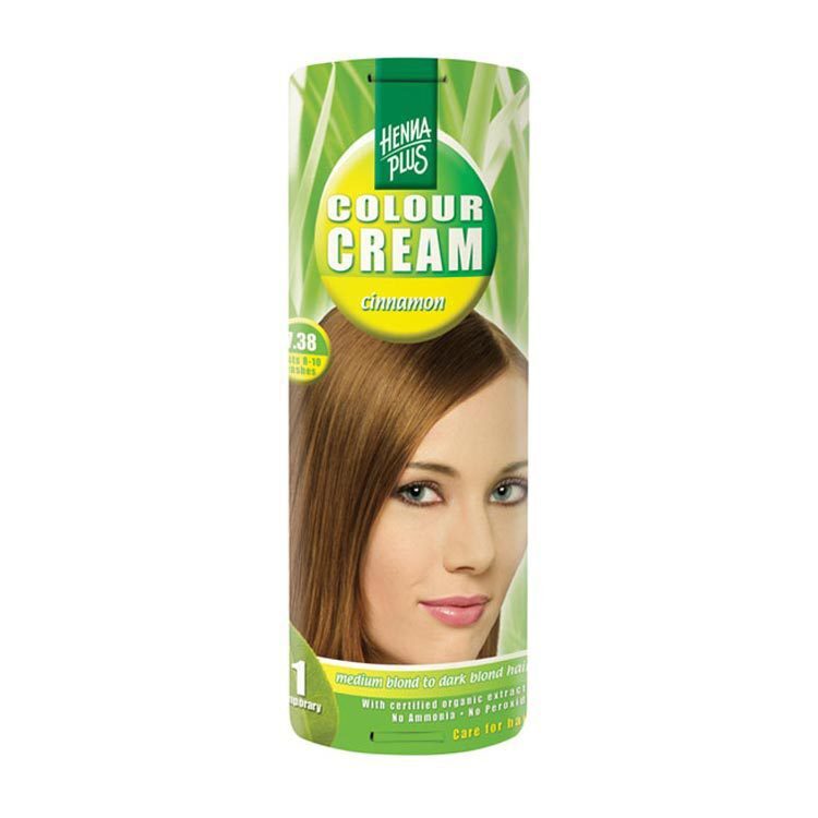 Hennaplus Colour Cream 7.38 Cinnamon