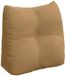 vidaXL Coussin de dossier Marron Velours 45 x 24 x 50 cm