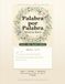 Palabra por Palabra: Bilingual Spanish-English Bible Verse Copybook for Kids