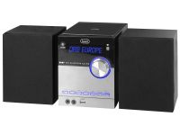 Trevi 0H10D800 Home audio-minisysteem Zwart, Zilver