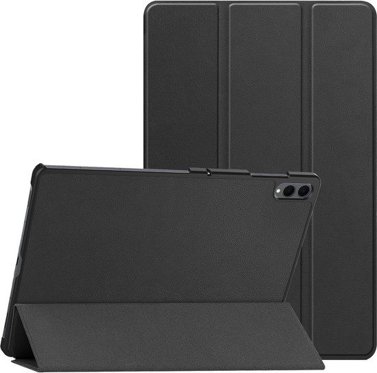 imoshion Tablet Hoes - Geschikt voor Samsung Galaxy Tab S11 Ultra - Trifold Bookcase - Zwart