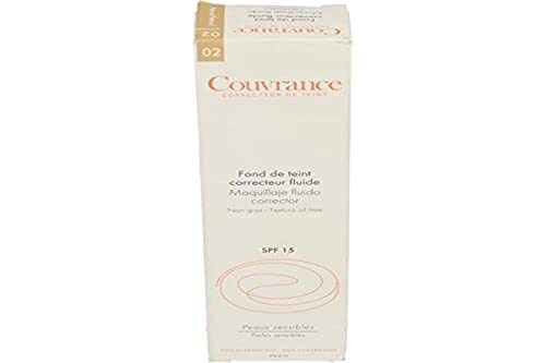 Avene Couvrance concealer, natuurlijke make-up vloeistof concealer, 30 ml
