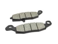 Brenta Organische motorfiets remblokken voor Kawasaki BJ 250 F1/F2, er-6 F 650 (tang DX), Suzuki