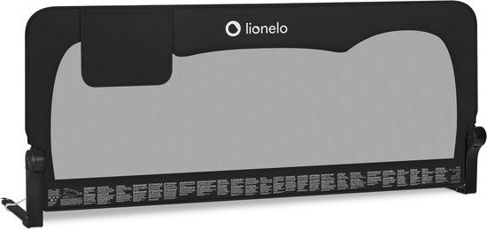 Lionelo Hanna – Bedhekje 150x66 cm – Zwart