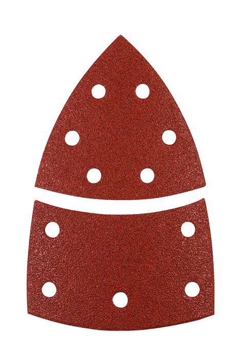 kwb 496104 - Accessoires voor schuurmachines - bruin - 5 stuks