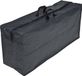 Merkloos Tuinkussens opbergtas/hoes met rits - grijs - 128 x 57 x 37 cm
