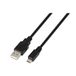 AISENS A101-0028 - USB-kabel (1,8 m, USB A, Micro-USB B, 2.0, zwart)