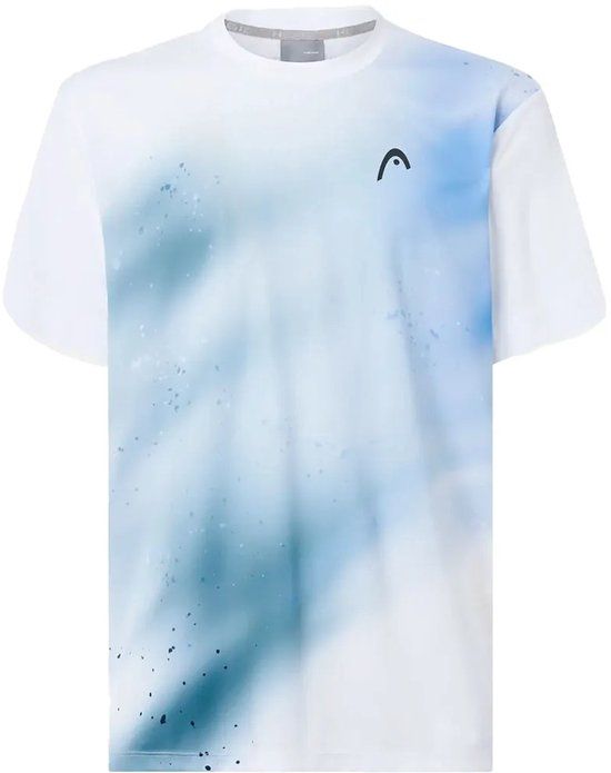 HEAD RACKET Topspin T-shirt Korte Mouwen Polyester Navy M Mannen
