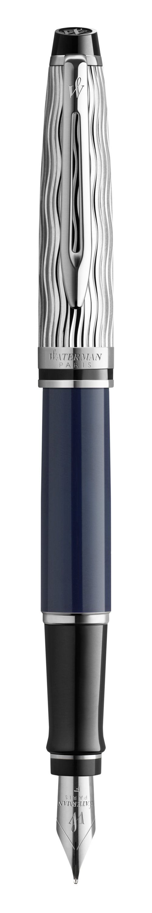 Waterman Expert Vulpen | Blauw | Medium Penpunt | Geschenkdoos