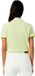 Lacoste T-shirt femme vert clair Coton Coupe ajustée Manches trois quarts