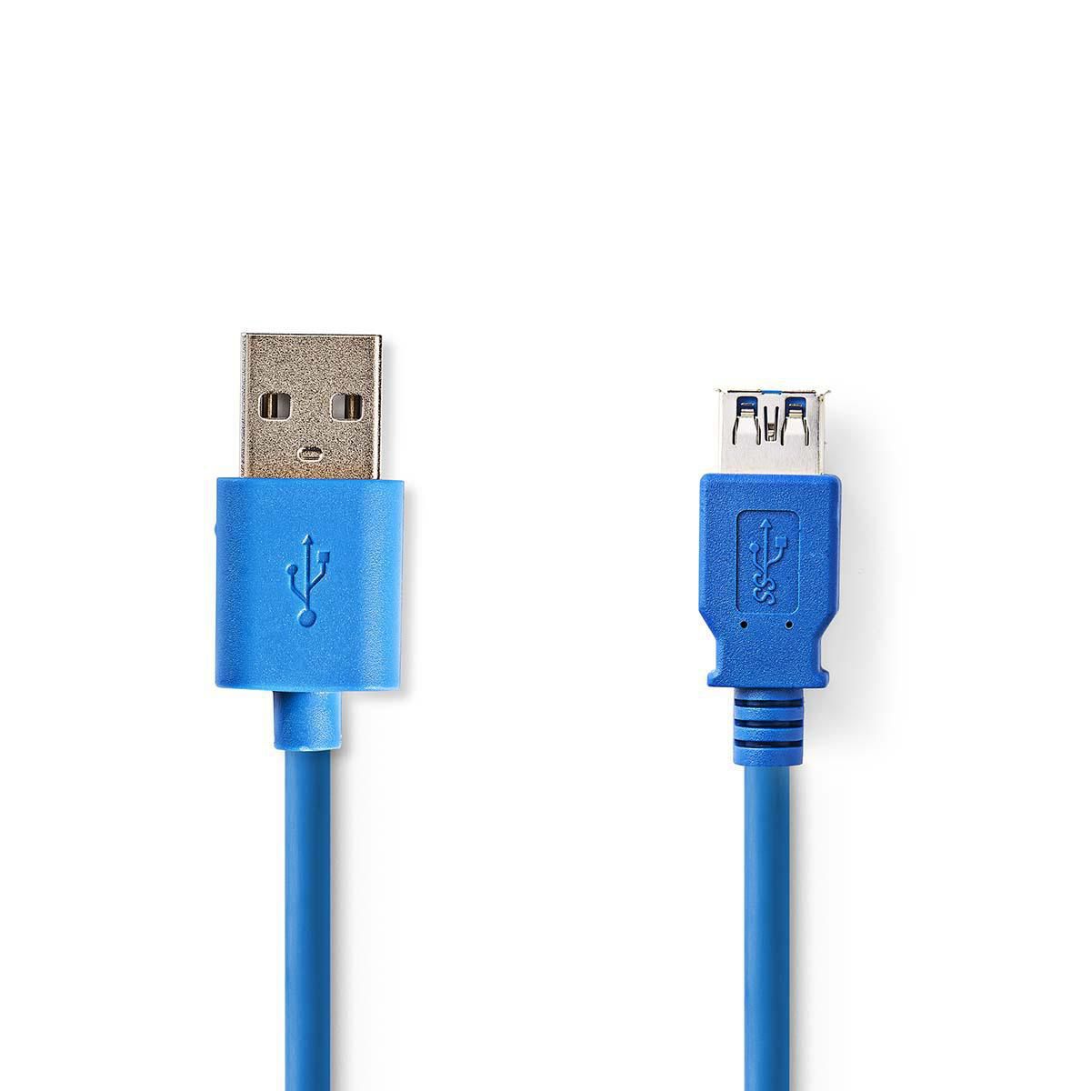Nedis CCGB61010BU20 - USB-kabel - 2 m - Blauw
