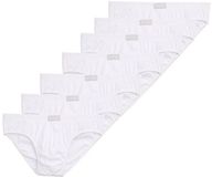 Tom Tailor - Katoenen slips in een set van 7 stuks - Maat L/6 - white-light-solid