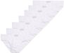Tom Tailor - Katoenen slips in een set van 7 stuks - Maat L/6 - white-light-solid