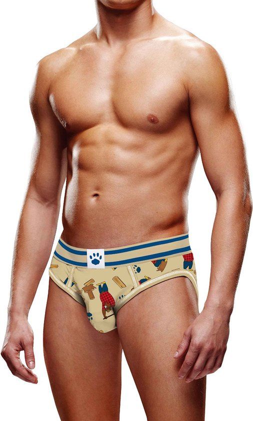 Open Slip Lumberbear - Yellow - Size S