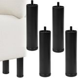 Aluminium Pieds de meuble réglables, Jeu de 4