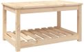 vidaXL Tuintafel Grenenhout 82,5x50,5x45 cm