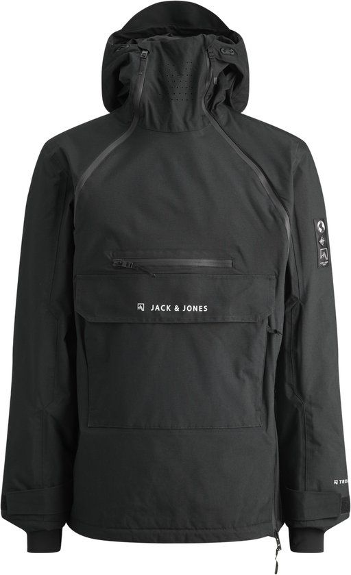 JACK&JONES JJSARENNE SKI JACKET AW25 Heren Zwart Dierenprint XXL